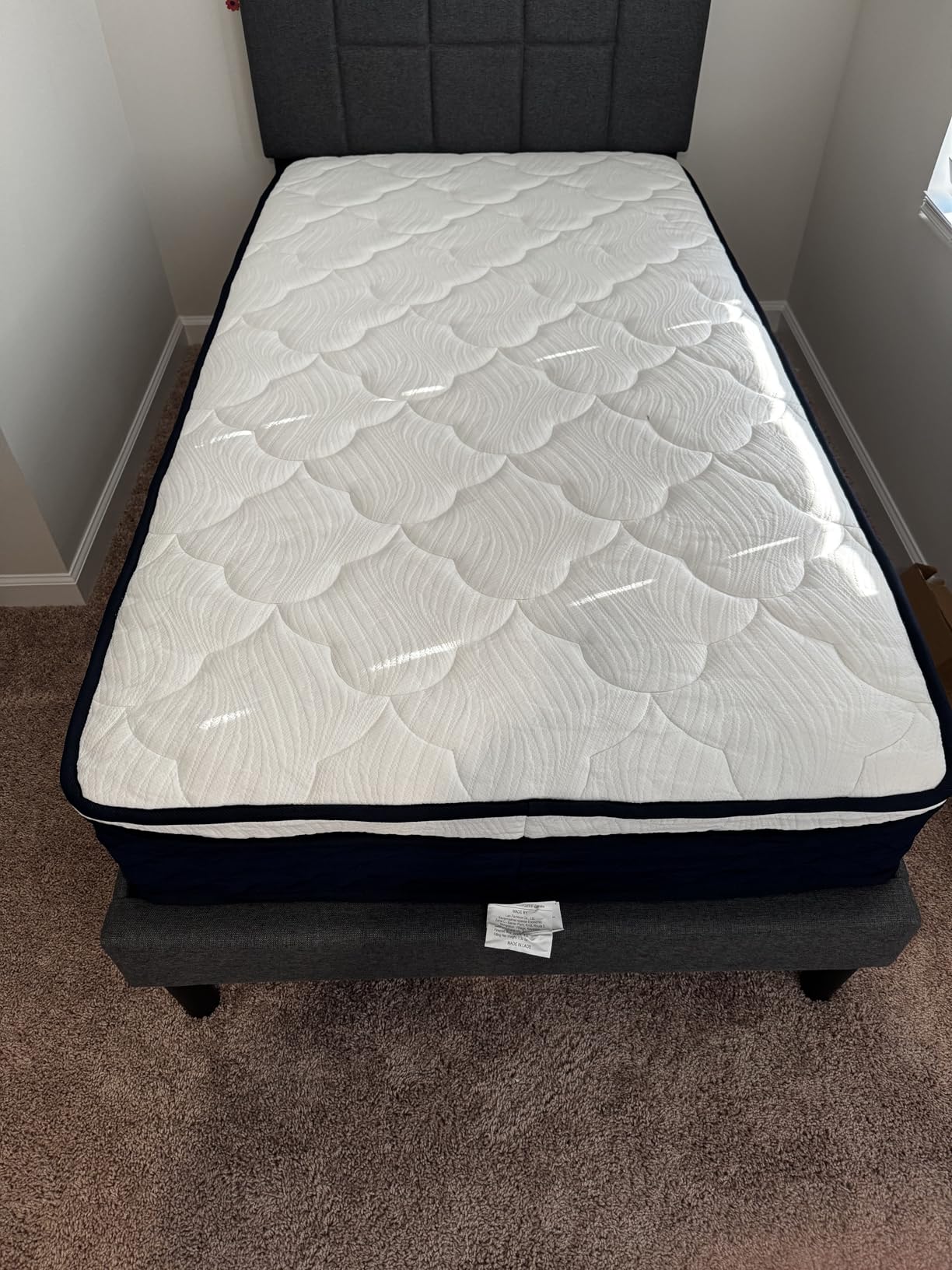 Extra Firm Queen Mattress 14 Inch-Hotel Collection Cooling Hybrid Mattress customer photo 1