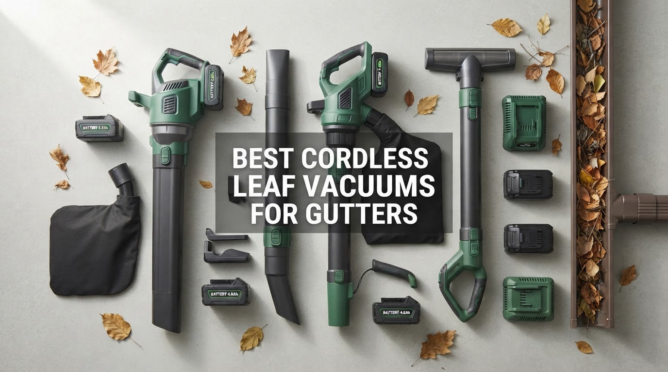 best cordless leaf vacuums for gutters