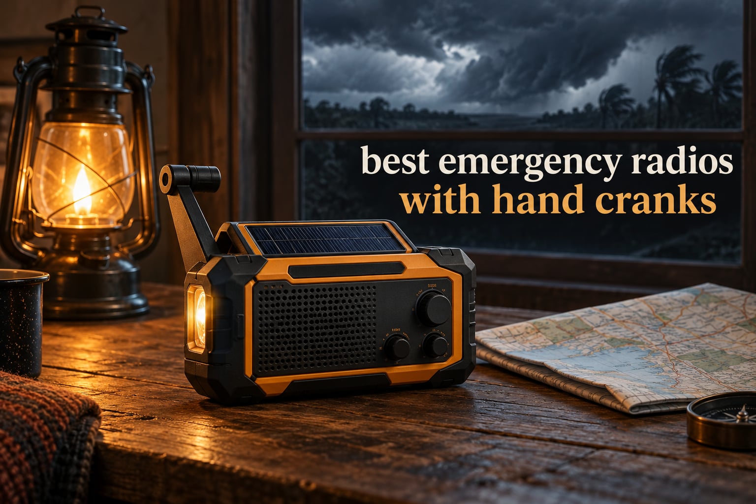 best emergency radios with hand cranks