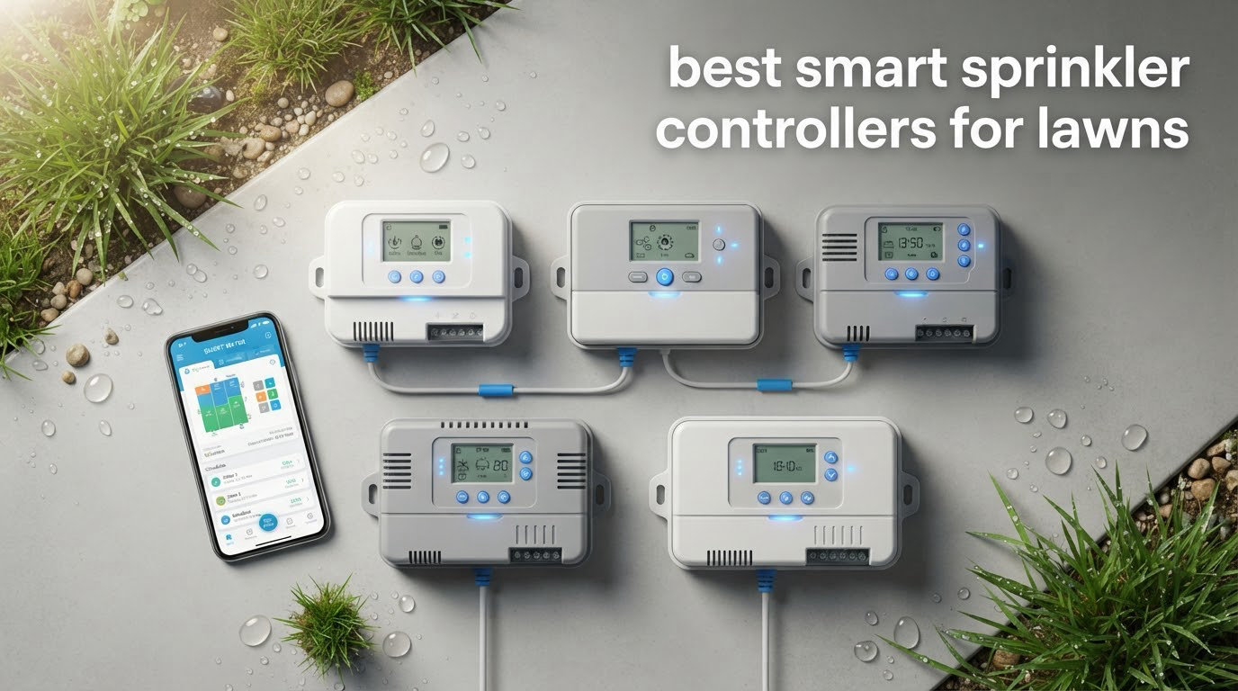 best smart sprinkler controllers for lawns