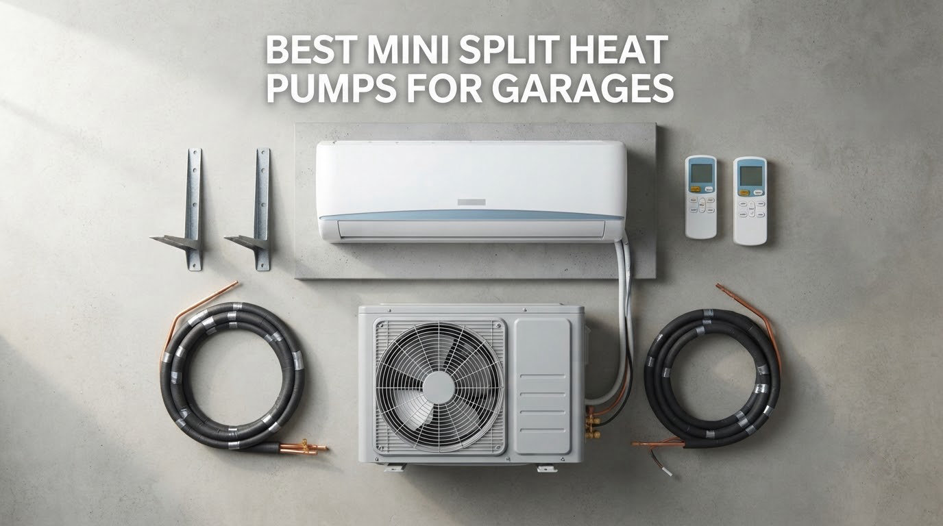 best mini split heat pumps for garages