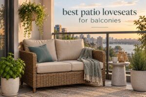 best patio loveseats for balconies