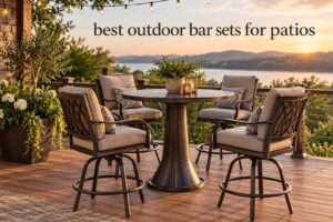 best outdoor bar sets for patios