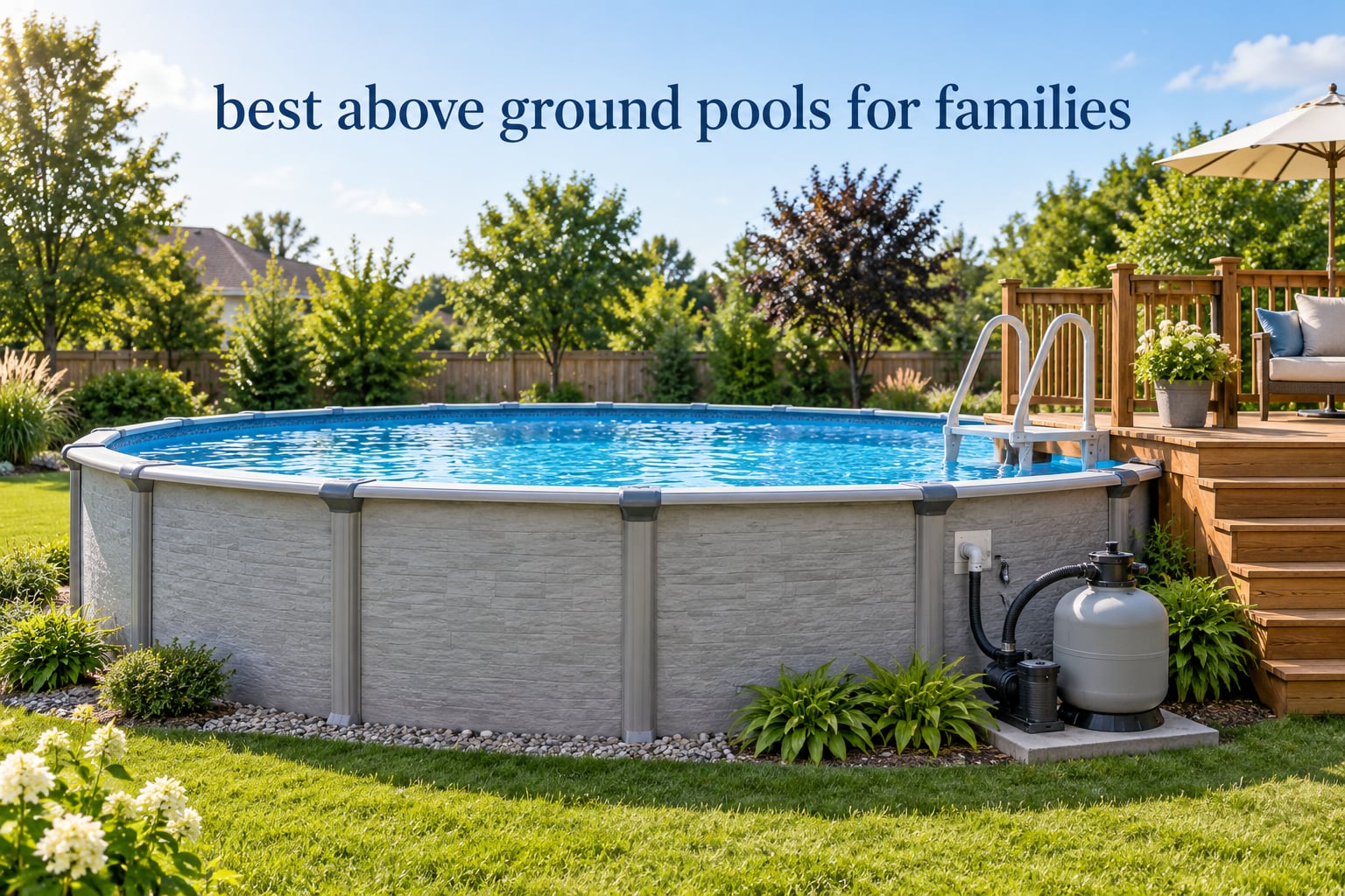 best above ground pools for families