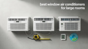 best window air conditioners for large rooms