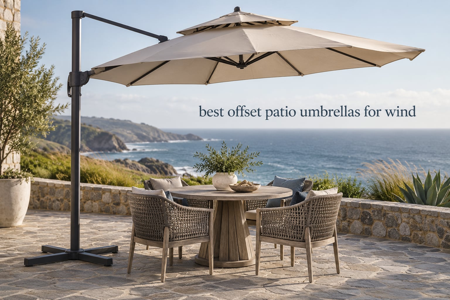 best offset patio umbrellas for wind
