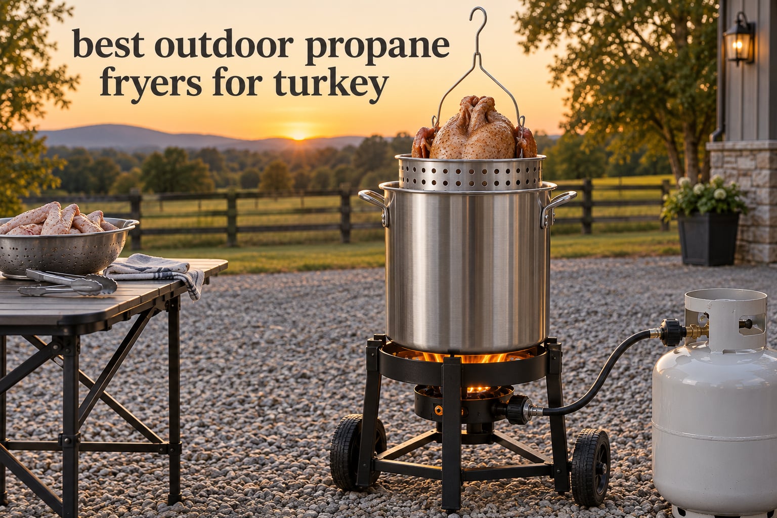 best outdoor propane fryers for turkey