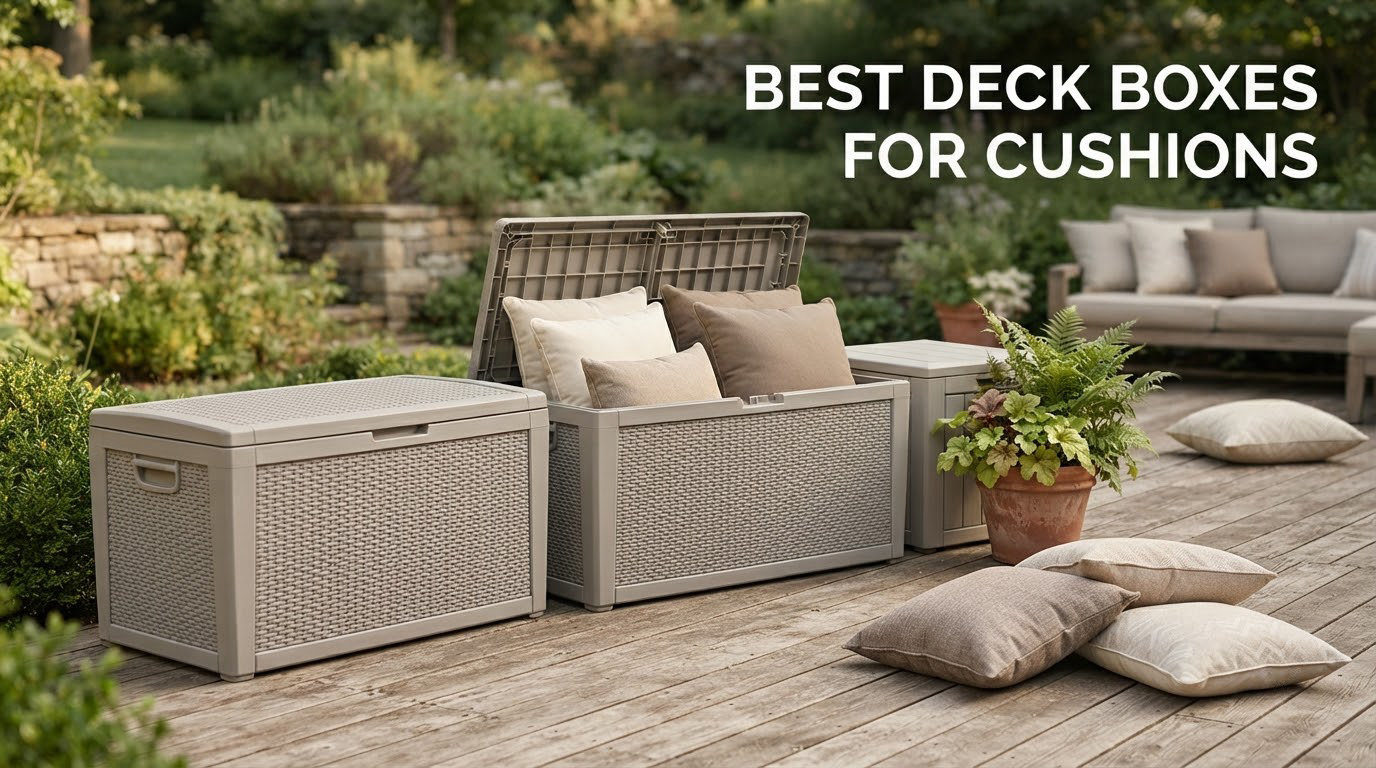 best deck boxes for cushions