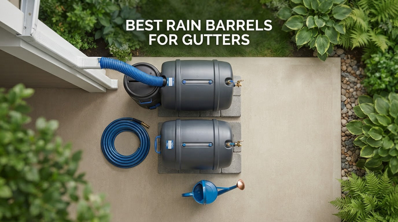 best rain barrels for gutters