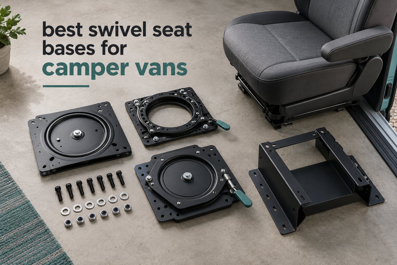 best swivel seat bases for camper vans