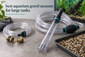 best aquarium gravel vacuums for large tanks