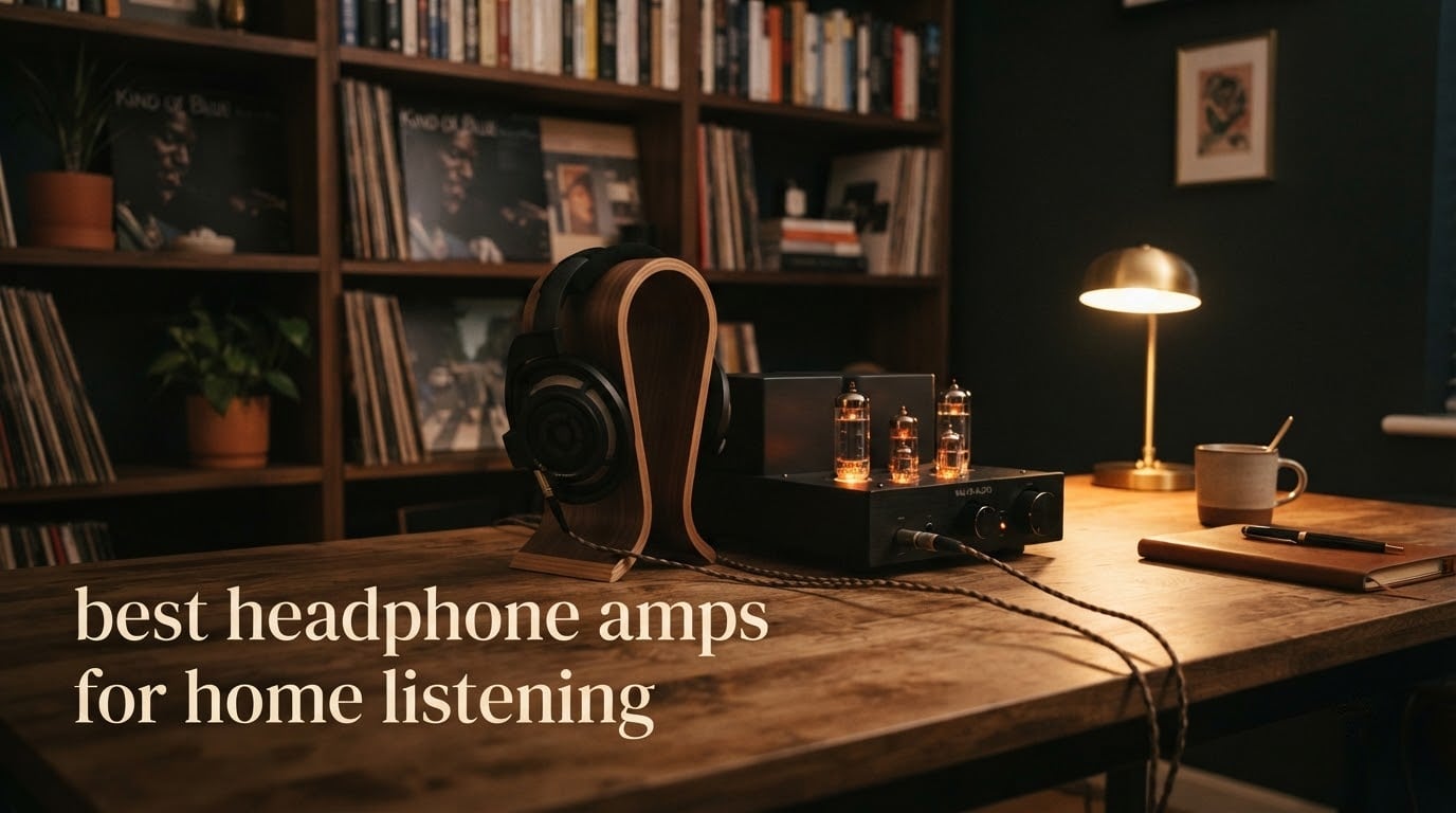 best headphone amps for home listening