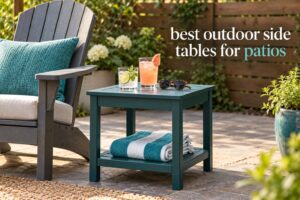 best outdoor side tables for patios