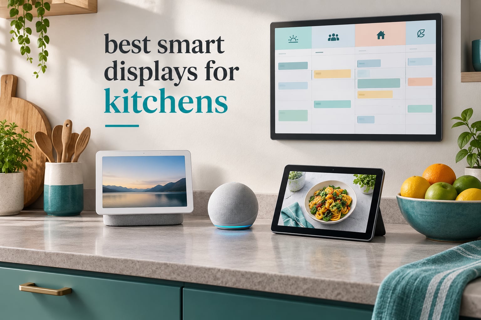 best smart displays for kitchens