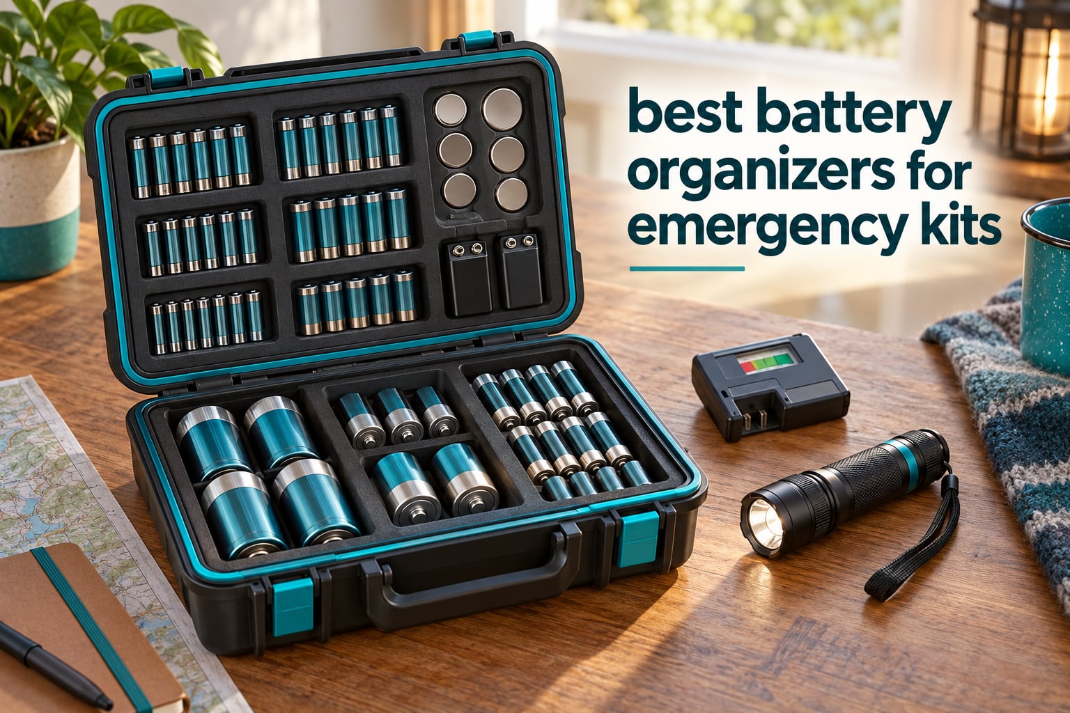 best battery organizers for emergency kits