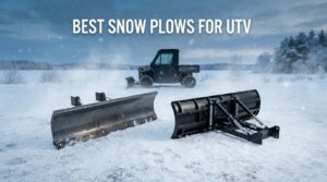 best snow plows for utv