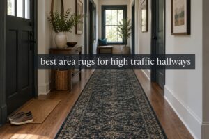 best area rugs for high traffic hallways