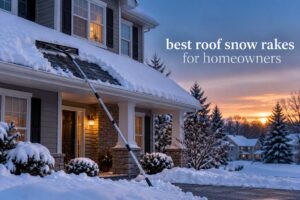 best roof snow rakes for homeowners