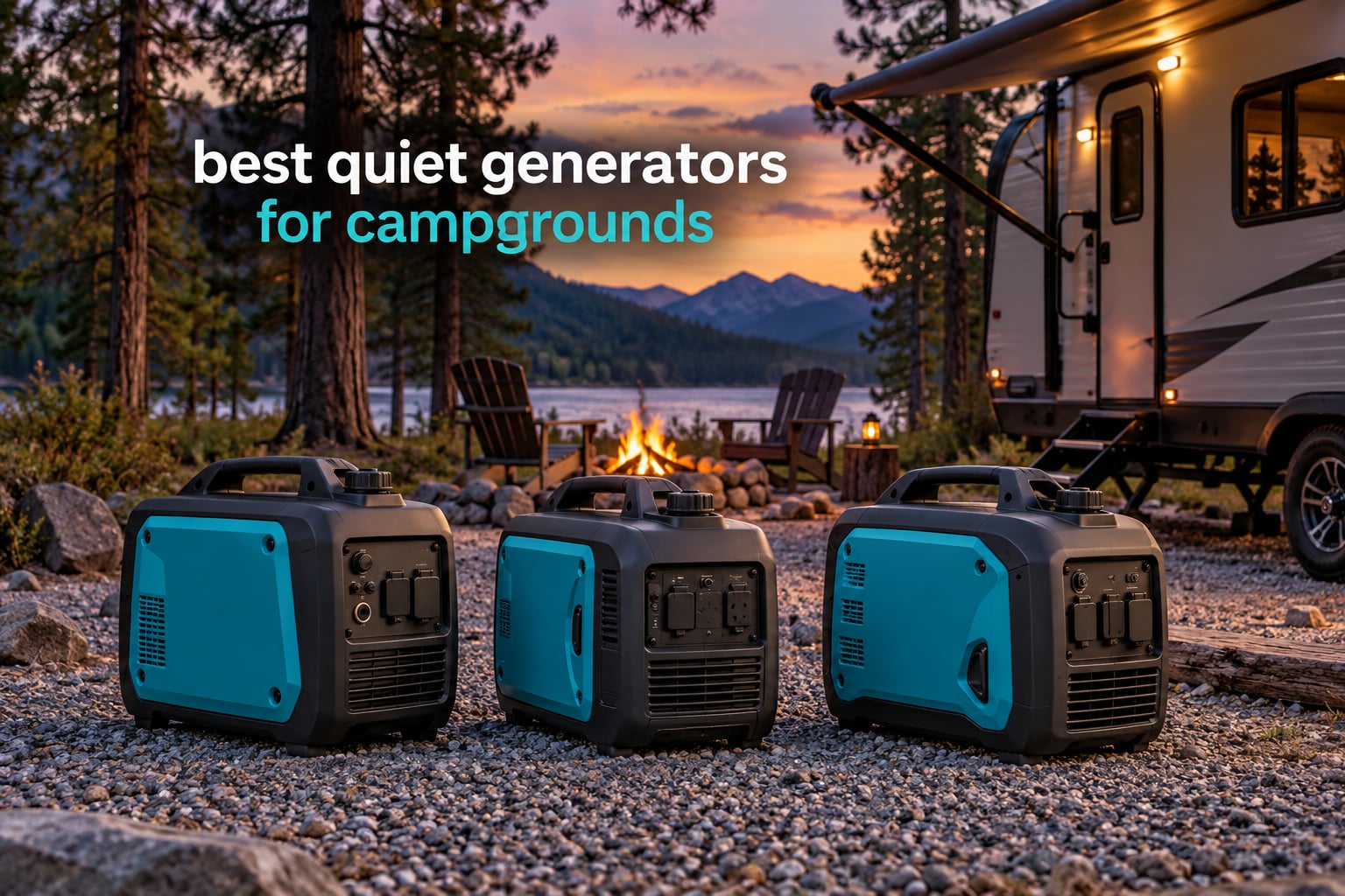 best quiet generators for campgrounds