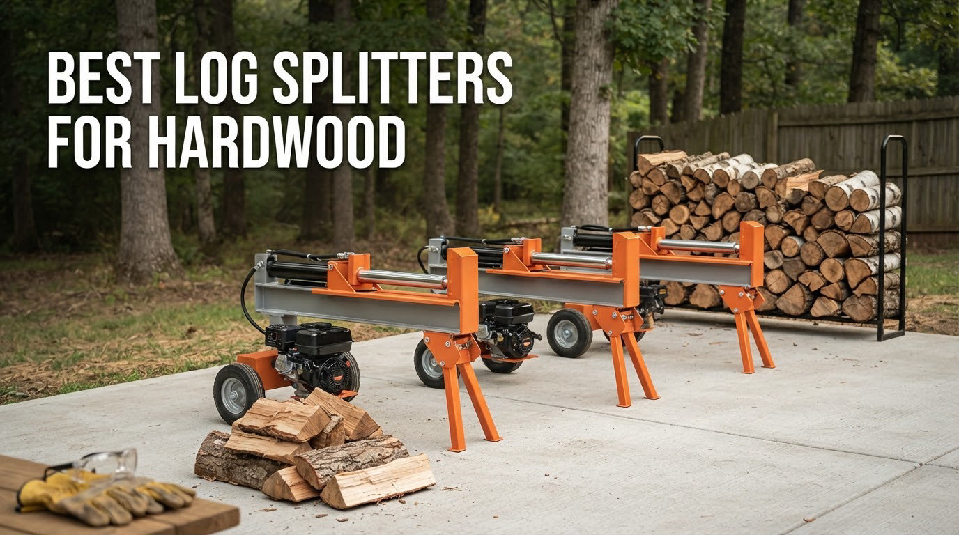 best log splitters for hardwood