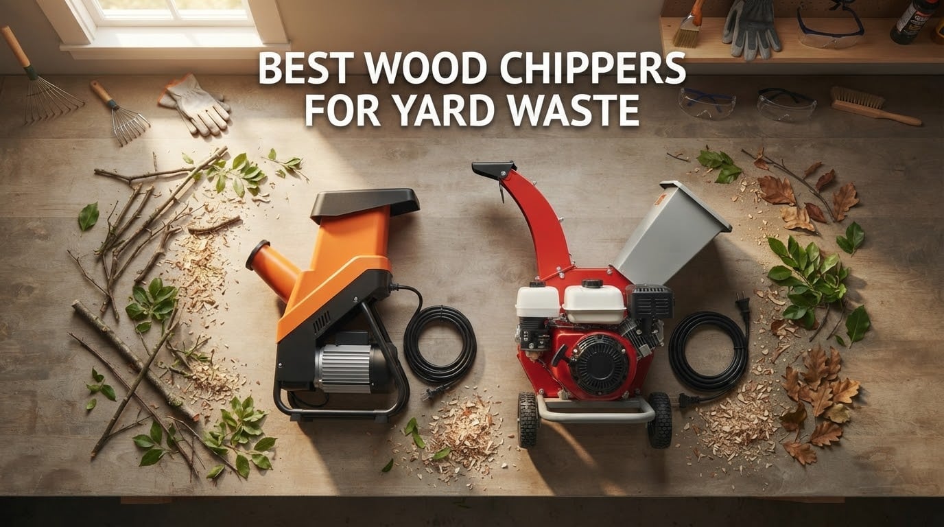 best wood chippers for yard waste