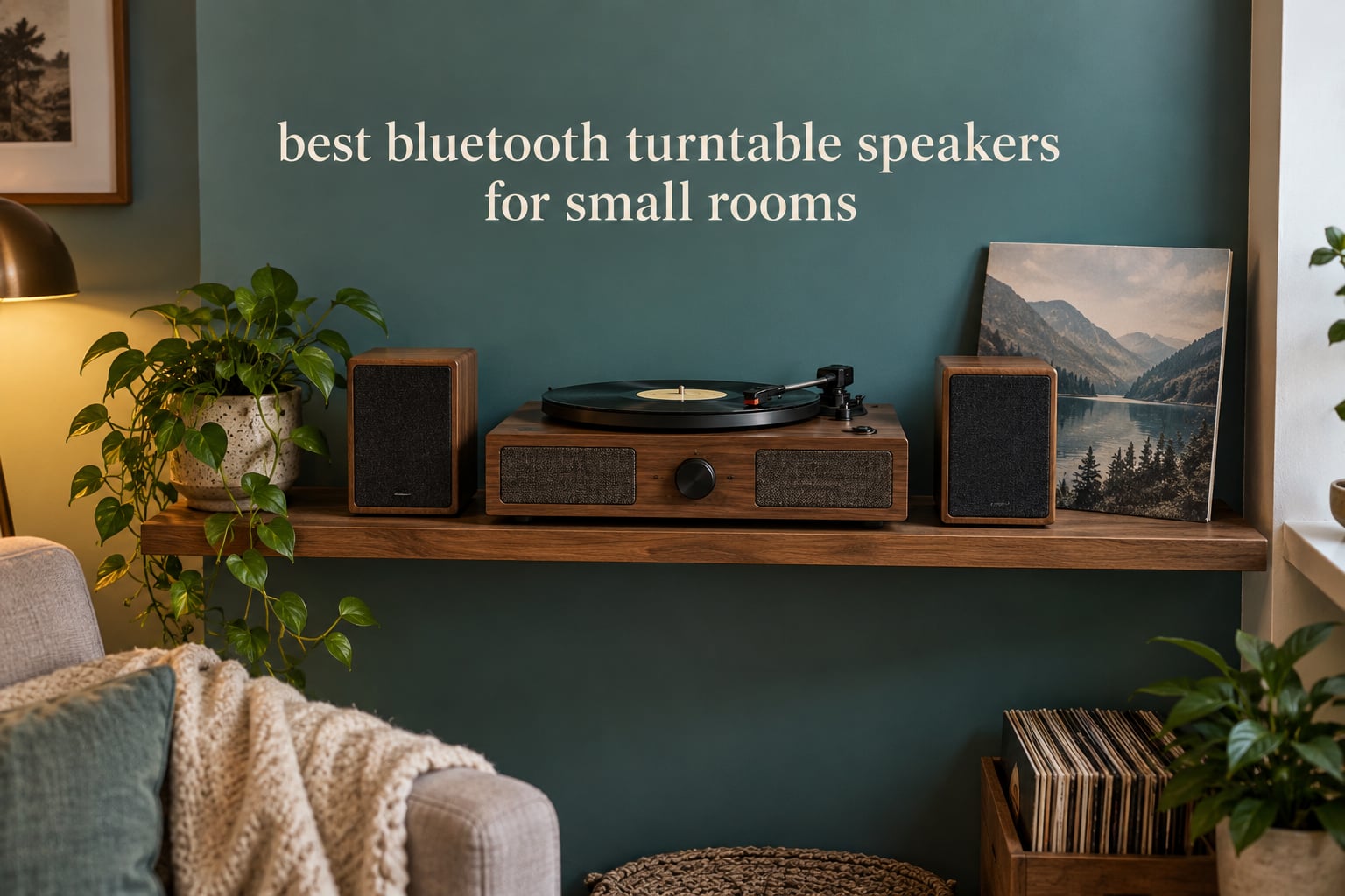 best bluetooth turntable speakers for small rooms