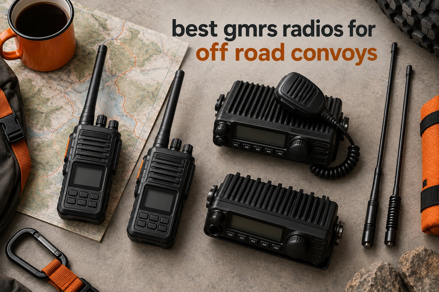best gmrs radios for off road convoys