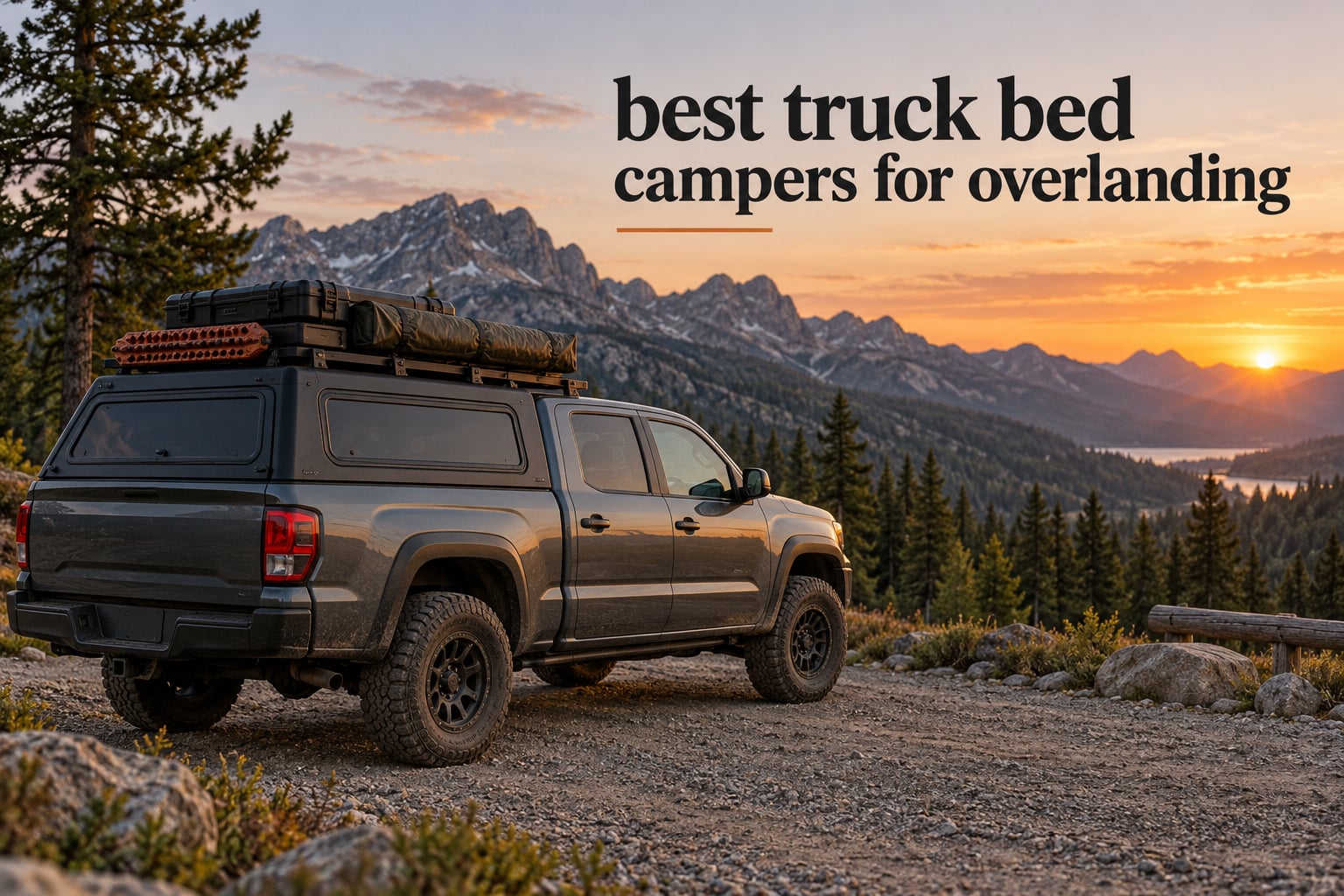 best truck bed campers for overlanding