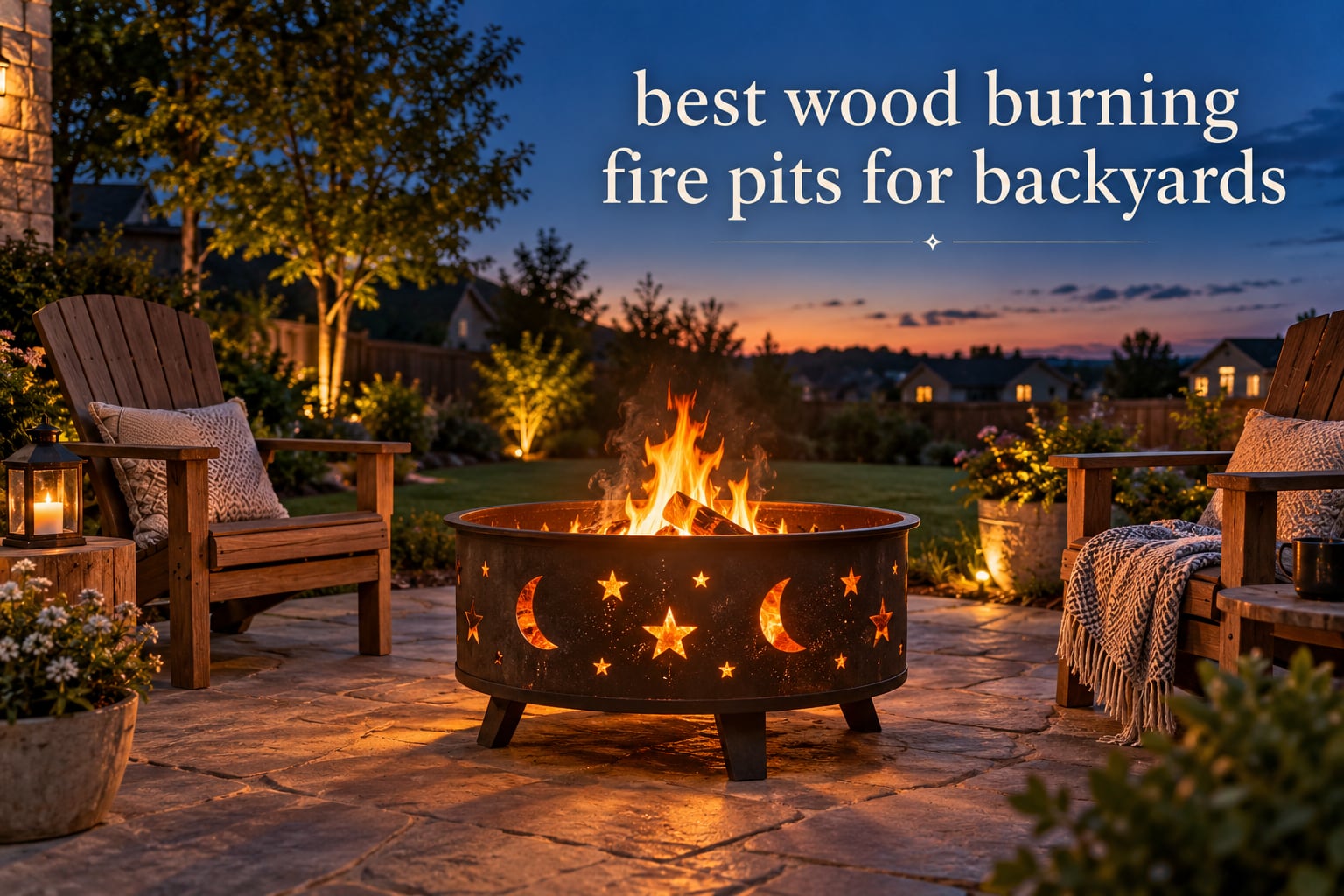 best wood burning fire pits for backyards