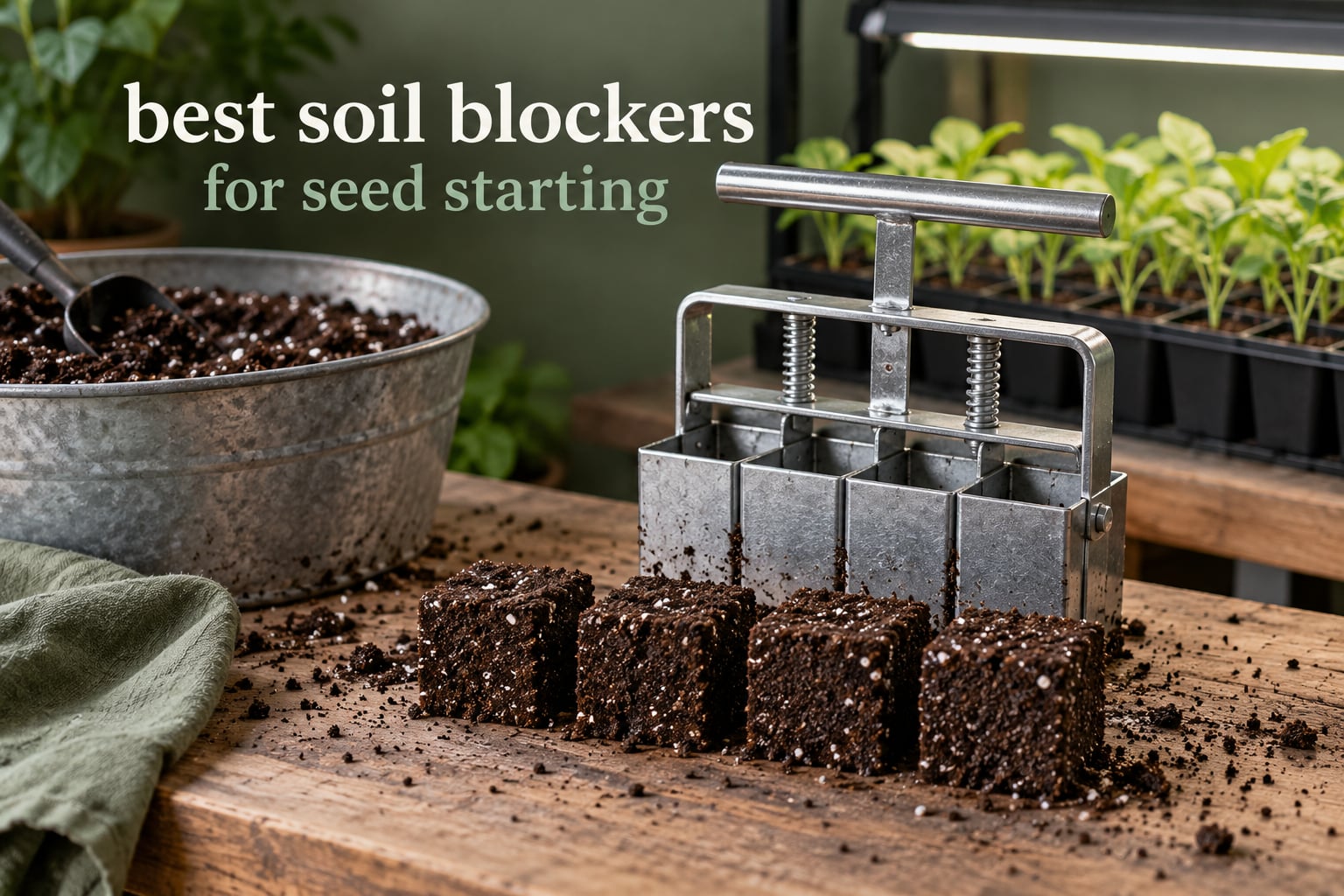 best soil blockers for seed starting