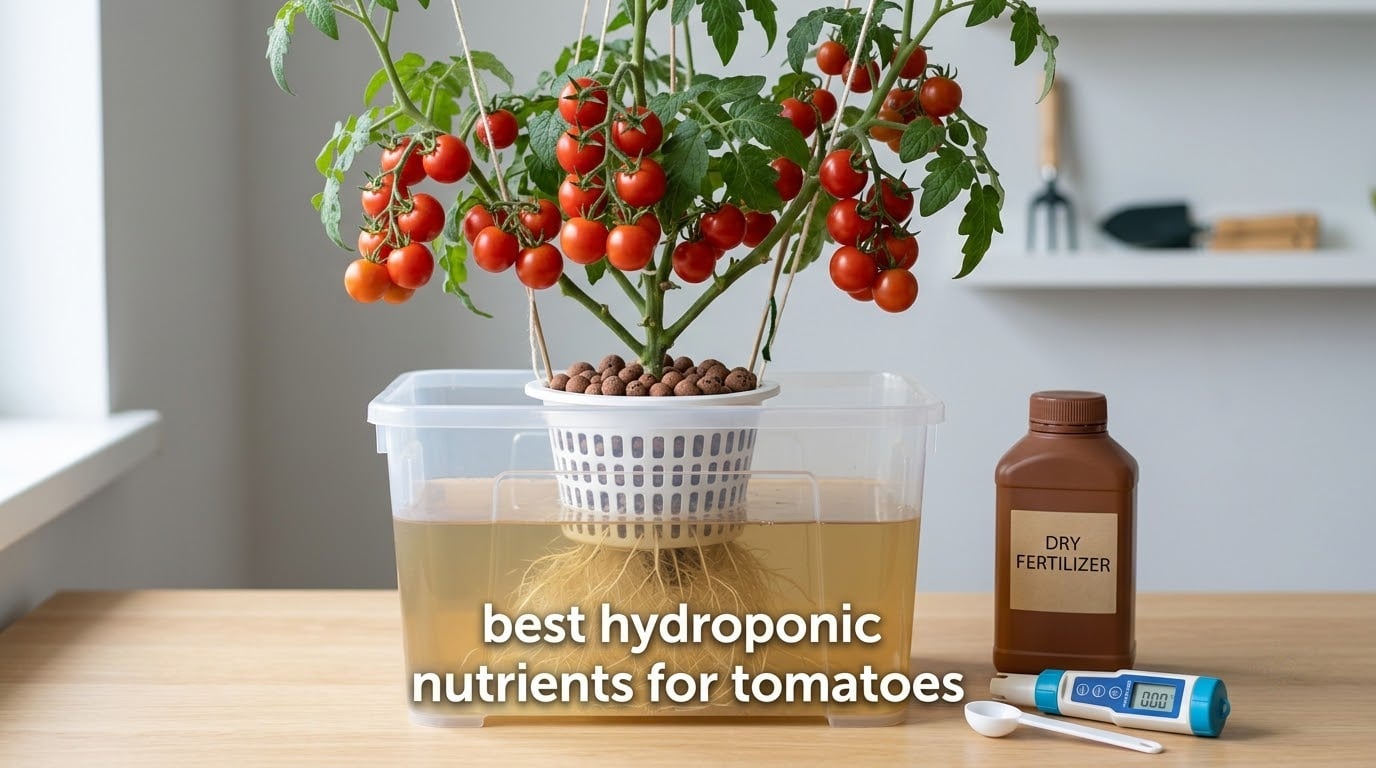 best hydroponic nutrients for tomatoes