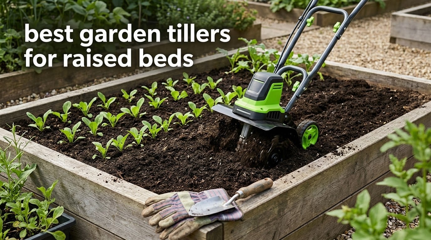 best garden tillers for raised beds