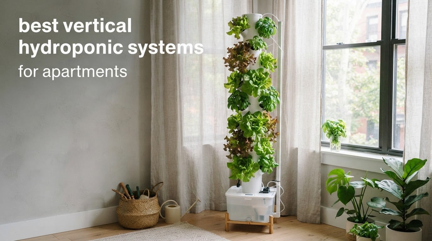 best vertical hydroponic systems for apartments