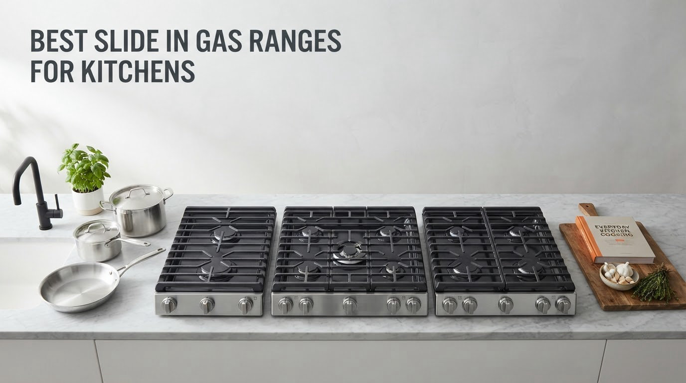 best slide in gas ranges for kitchens