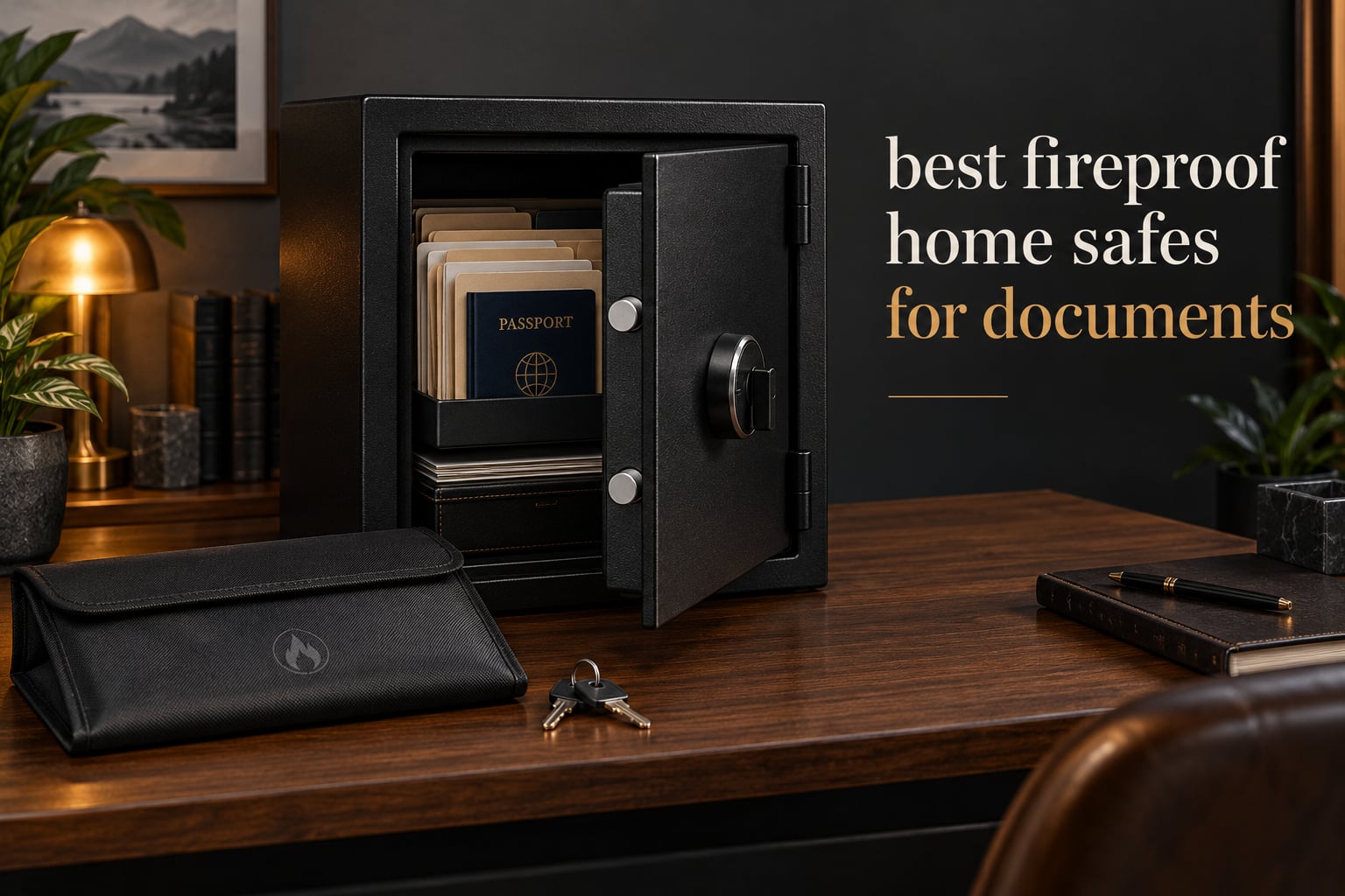 best fireproof home safes for documents
