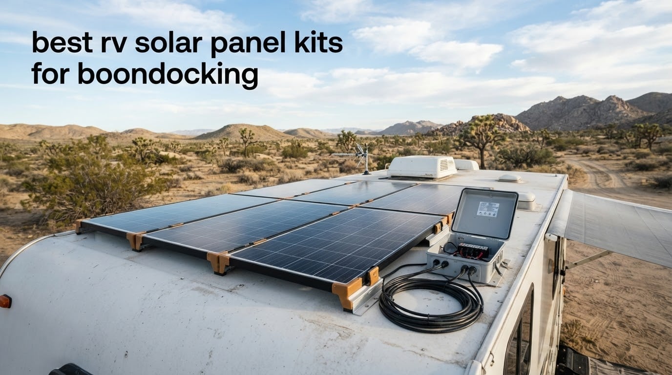 best rv solar panel kits for boondocking