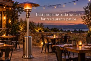 best propane patio heaters for restaurants patios
