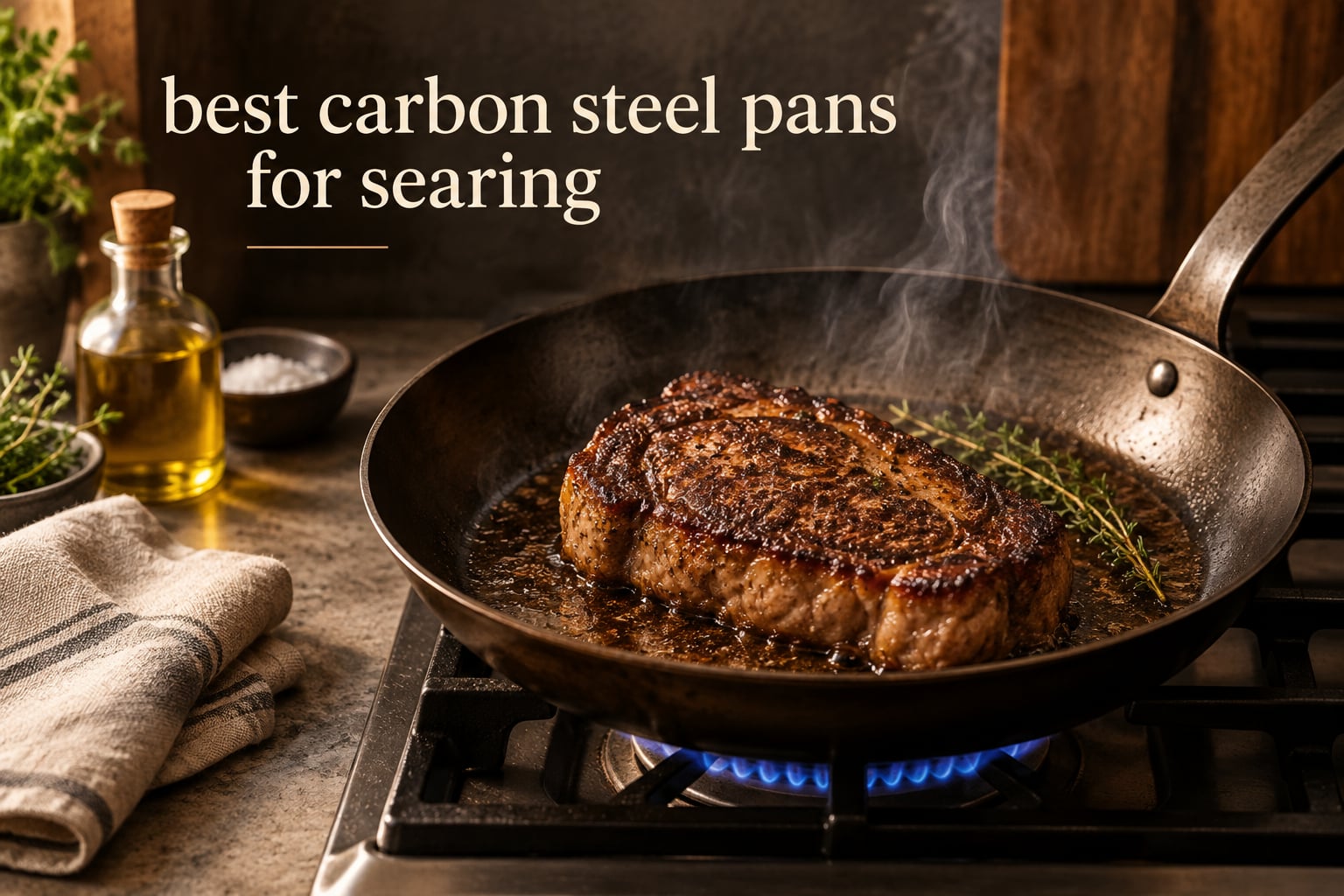 best carbon steel pans for searing