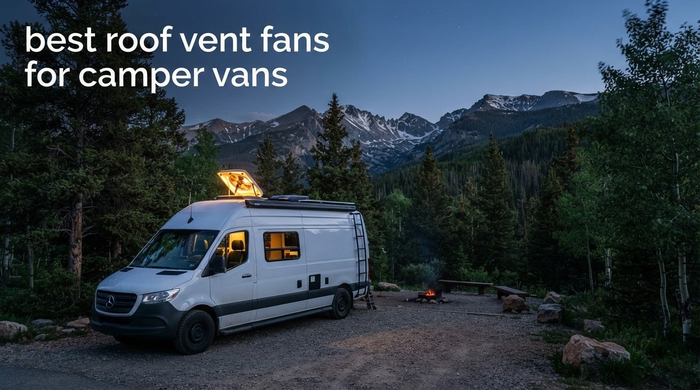 best roof vent fans for camper vans