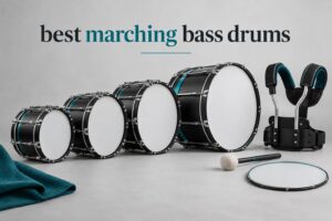 best marching bass drums