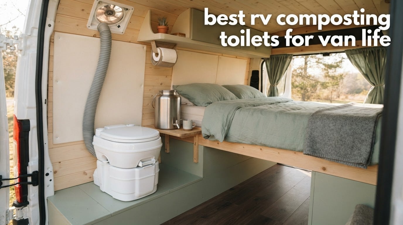 best rv composting toilets for van life