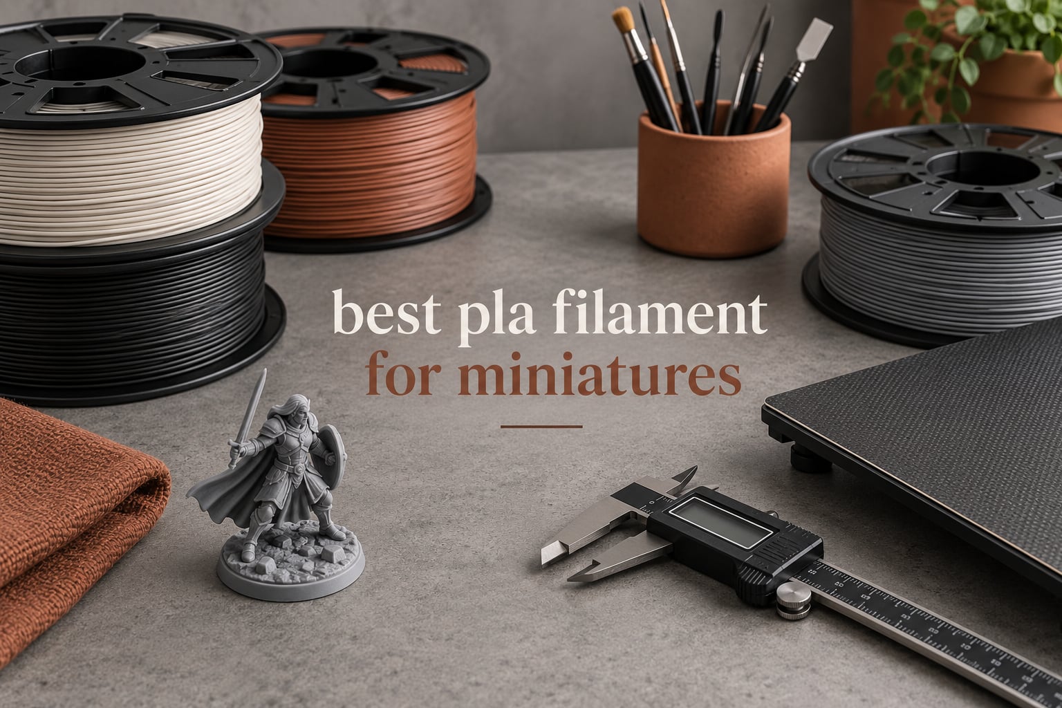 best pla filament for miniatures