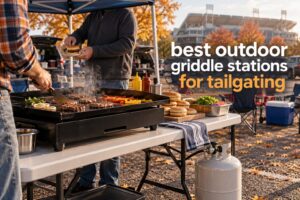 best outdoor griddle stations for tailgating