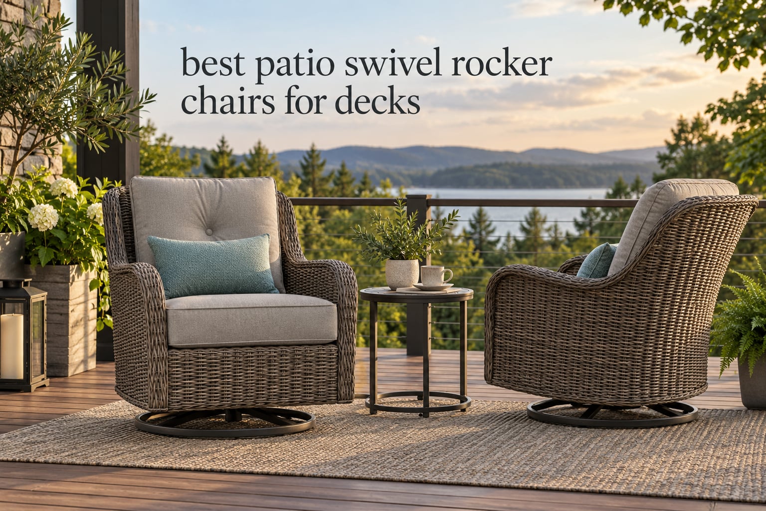 best patio swivel rocker chairs for decks