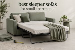 best sleeper sofas for small apartments