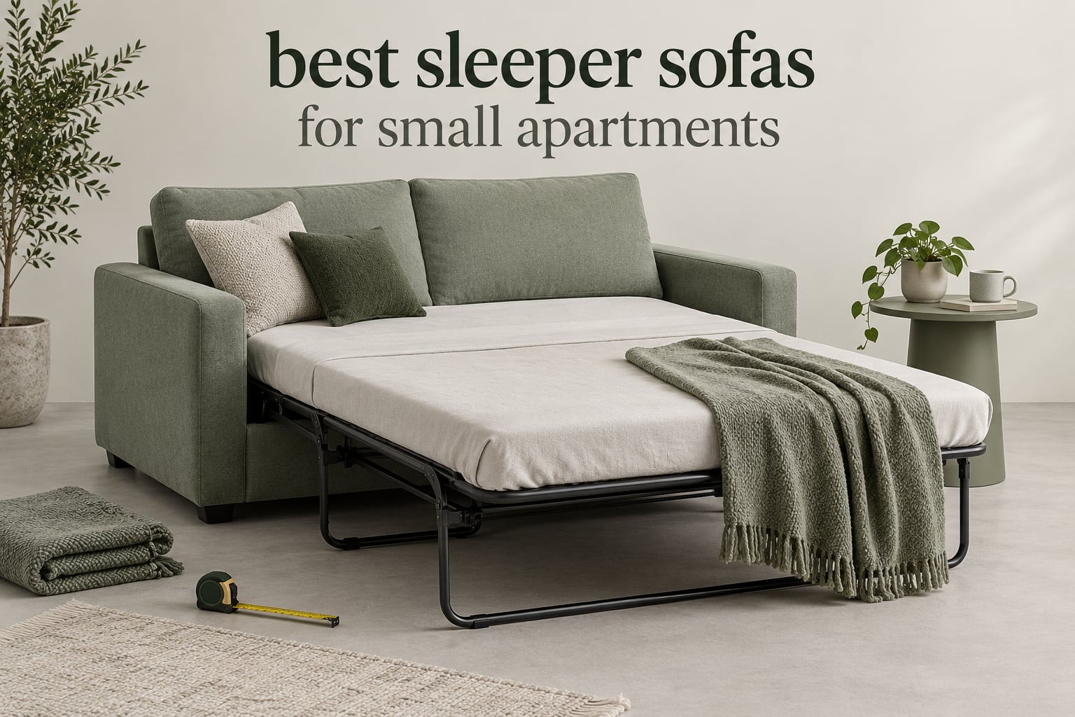 best sleeper sofas for small apartments