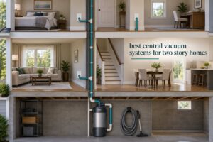 best central vacuum systems for two story homes