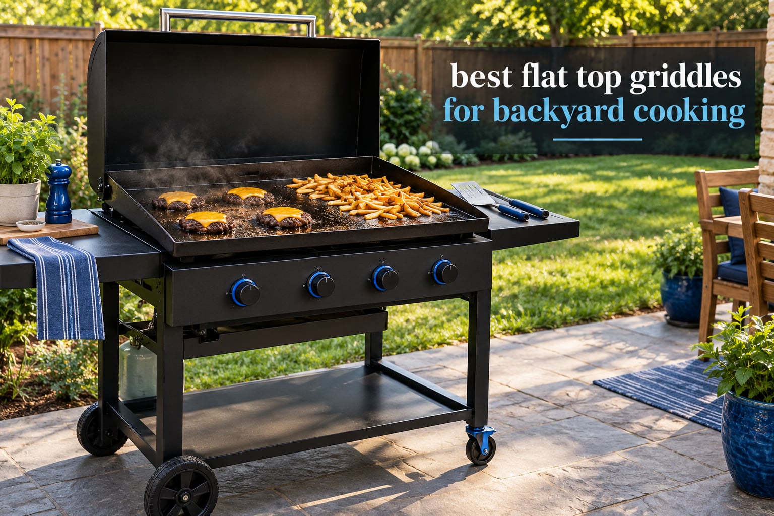 best flat top griddles for backyard cooking