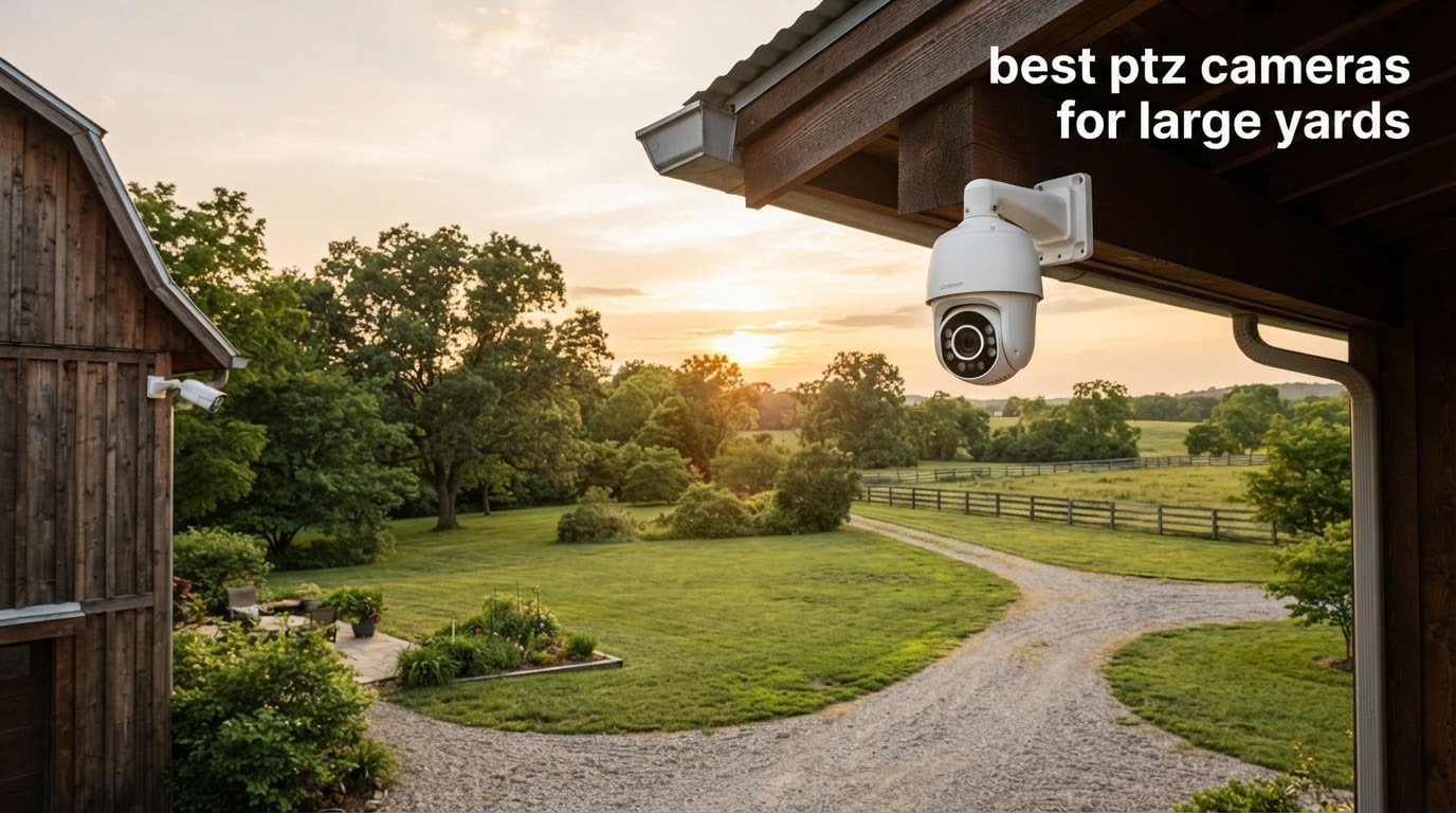 best ptz cameras for large yards