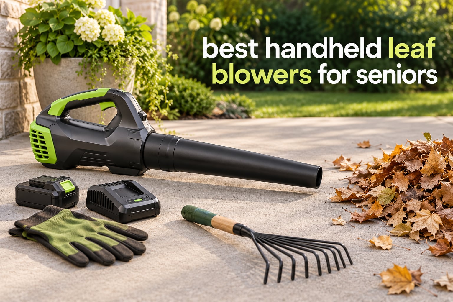 best handheld leaf blowers for seniors